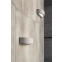 Półokrągła, betonowa, loftowa lampa ścienna SL.0994 z serii ATENA - wizualizacja