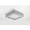 Betonowy, kwadratowy, natynkowy plafon LED 3000K SL.0995 z serii RIZA 3
