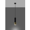 Czarno-złota tuba wisząca do stylowej kuchni SL.0952 z serii LOOPEZ 1 3