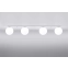 Stylowy biały plafon na 4 źródła światła SL.1149 z serii YOLI 3