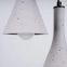 Lampa wisząca z betonowymi, stożkowymi kloszami SL.1226 z serii REA - 3