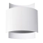 Biała, minimalistyczna lampa ścienna do salonu SL.0857 z serii IMPACT