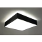 Kwadratowa, czarno-biała lampa sufitowa SL.0920 z serii HORUS 55 3