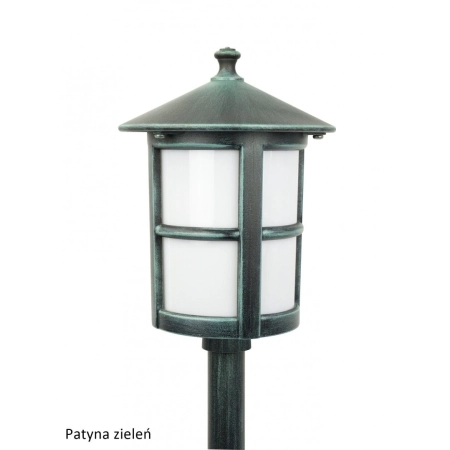 Smukła lampa stojąca, ogrodowa, gwint E27 K 5002/1/TD z serii CORDOBA -8