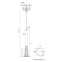 Potrójna lampa stojąca, regulowana wysokość OGMWN 3 O z serii PRINCE -2