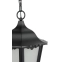 Lampa ogrodowa, wisząca, czarna oprawa K 1018/1/BD z serii RETRO MAXI -1