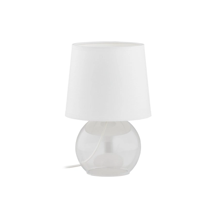 Elegancka, biała lampka idealna na szafkę nocną TK 620 z serii PICO