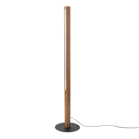 Ledowa, smukła lampa podłogowa z drewna TK 1410 z serii TEO
