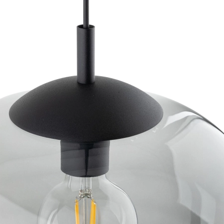 Minimalistyczna lampa wisząca ⌀35cm TK 4972 z serii VIBE GRAPHITE - 3