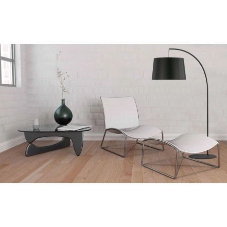 Lampa podłogowa w kształcie łuku, idealna do salonu TK 5077 z serii HANG - wizualizacja