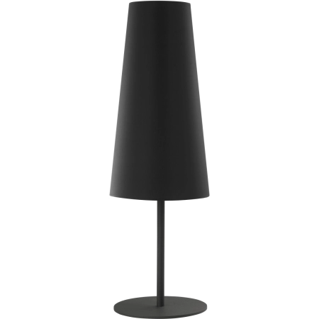 Lampka stołowa ze stożkowym, czarnym abażurem TK 5174 z serii UMBRELLA