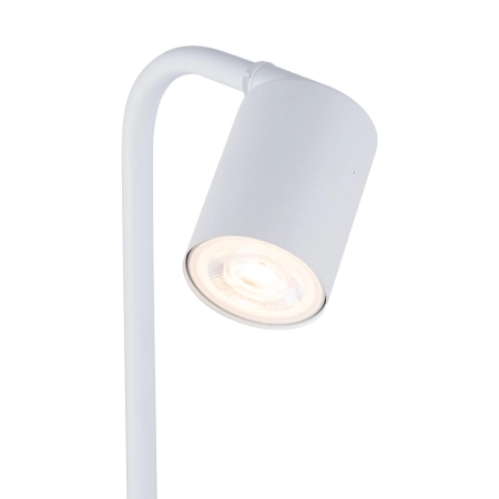 Nowoczesna, biała lampka do stylowego biura TK 5490 z serii LOGAN 2