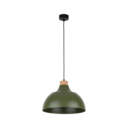 Dekoracyjna, zielona lampa wisząca do kuchni TK 5665 z serii CAP