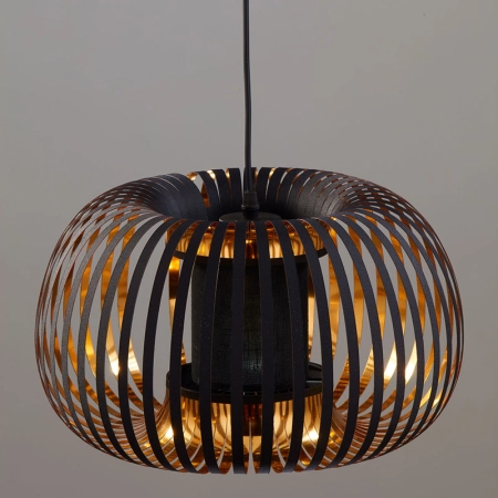 Nowoczesna lampa wisząca w kolorze czarnym 51cm TK 6295 z serii ROYAS 2
