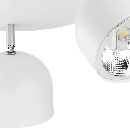 Okrągła, biała lampa sufitowa (z żarówkami) TK 6514 z serii ALTEA 2