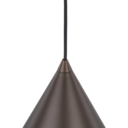 Ponadczasowa lampa w kolorze brązowym ⌀25cm TK 10037 z serii CONO - 3