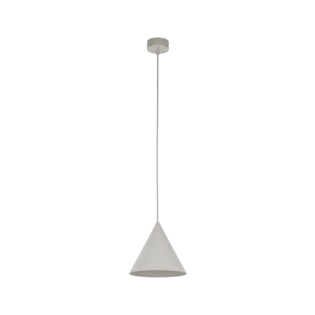 Minimalistyczna, beżowa lampa wisząca ⌀19cm TK 10072 z serii CONO