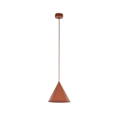 Czerwona lampa wisząca do kuchni ⌀19cm TK 10076 z serii CONO