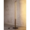 Designerska, drewniana lampa stojąca do salonu TK 1409 z serii ROLLO