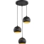 Lampa wisząca z dekoracyjnymi kloszami TK 2082 z serii YODA BLACK ORBIT