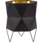Designerska, abażurowa lampka stołowa TK 3052 z serii SIRO BLACK