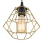 Dekoracyjna lampa wisząca ze złotym kloszem TK 4640 z serii DIAMOND NEW 3