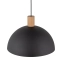Czarna, minimalistyczna lampa wisząca TK 4852 z serii OSLO 2