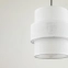 Smukła, abażurowa lampa wisząca TK 5094 z serii CALISTO WHITE - 3