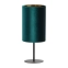 Lampka stołowa z welurowym, zielonym abażurem TK 5276 z serii TERCINO