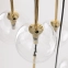 Stylowa lampa wisząca, 10 kulistych kloszy TK 5944 z serii NILOS - 4