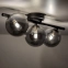 Stylowa, czarna lampa sufitowa do kuchni TK 6855 z serii ESTERA BLACK - 3