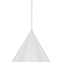 Biała, stożkowa lampa wisząca do kuchni ⌀25cm TK 10008 z serii CONO - 3