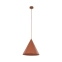 Modernistyczna, czerwona lampa stożek ⌀32cm TK 10065 z serii CONO