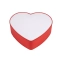 Czerwono-biała lampa sufitowa, kształt serca TK 10777 z serii HEART - 5