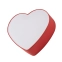 Czerwono-biała lampa sufitowa, kształt serca TK 10777 z serii HEART - 7