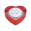 Czerwono-biała lampa sufitowa, kształt serca TK 10777 z serii HEART - 8