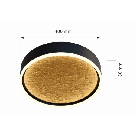 Minimalistyczna lampa podłogowa reflektor WF 3003-104 z serii TOULOUSE - wymiary