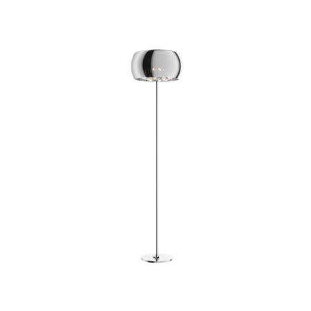 Elegancka lampa podłogowa do salonu F0076-04A-F4FZ z serii CRYSTAL