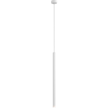 Lampa wisząca biała, punktowa tuba LED P0461-01A-S8S8 z serii LOYA