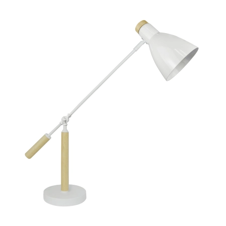 Lampa biurkowa w stylu skandynawskim, do biura P15079-1T z serii JOSE