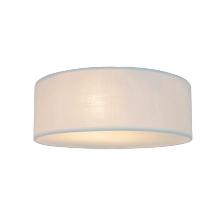 Biała, abażurowa lampa sufitowa ⌀30cm CL12029-D30-WH z serii CLARA