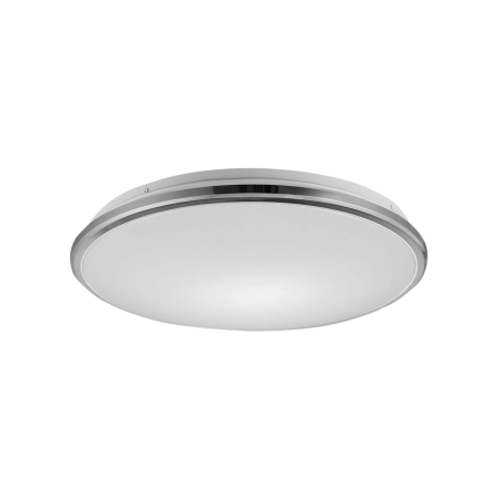 Ponadczasowy srebrno-biały plafon LED ⌀33cm 12080021 z serii BELLIS
