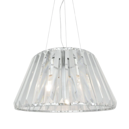 Lampa wisząca z szerokim, szklanym kloszem P15090-1 z serii PARIA