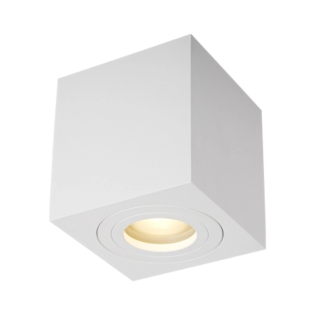 Biała lampa natynkowa, spot, downlight ACGU10-160 z serii QUARDIP