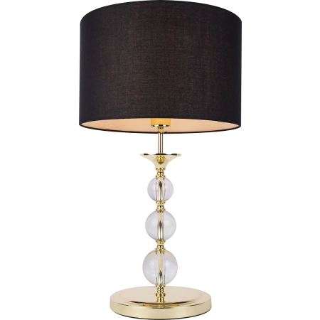 Lampka stołowa w stylu glamour, do sypialni RLT93163-1GB z serii REA II