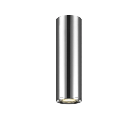 Srebrna tuba natynkowa, downlight 20cm GU10 C0461-01B-A0F4 z serii LOYA