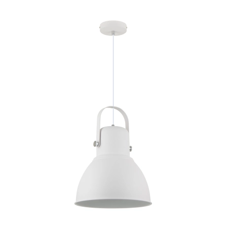 Industrialna, biała lampa wisząca do kuchni A8015-SWH z serii KAIROS