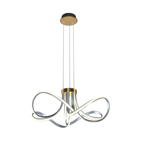 Dekoracyjna lampa wisząca LED do salonu MD5520-4-3BGBDT z serii ABRO