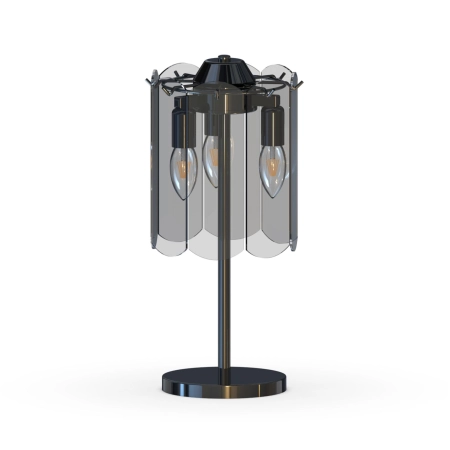 Lampka nocna w stylu dark glamour MT3523-3S-EBCN z serii NIRA - 2