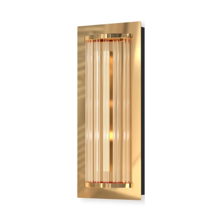 Złota, elegancka lampa ścienna do salonu MB3114-1-3GT z serii CALLY - 5